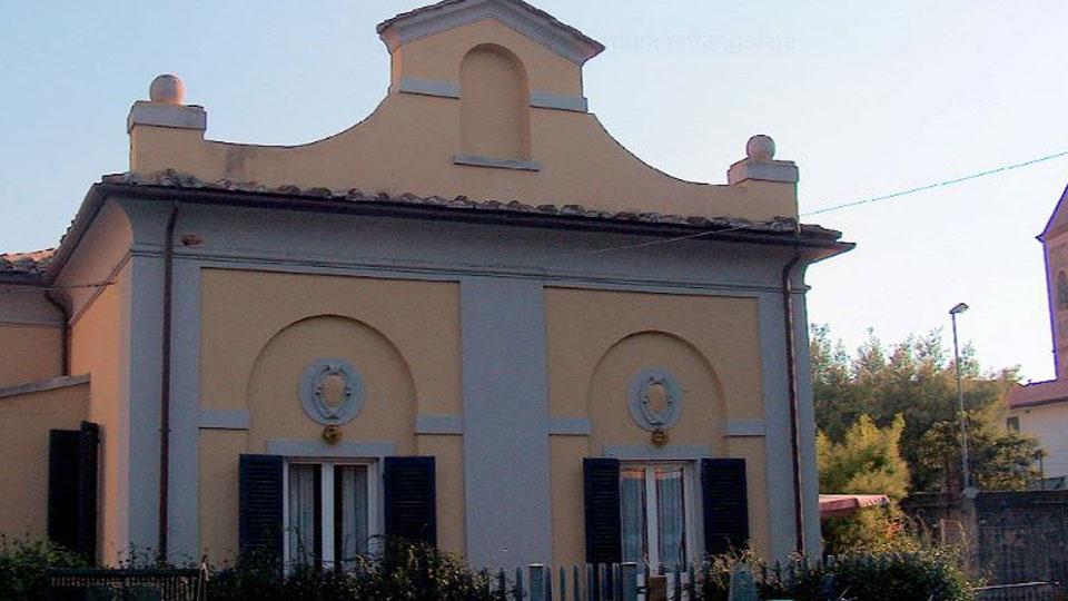 La Casa del Custode come appare oggi: si tratta di un’abitazione privata nei pressi dell’Arena