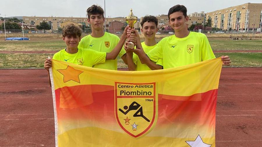 Marco Beccari, Federico Fazzini, Lorenzo Mussio e Alessio Sainati