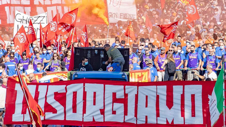 Dalla fabbrica alla piazza: Gkn, un anno a testa alta 