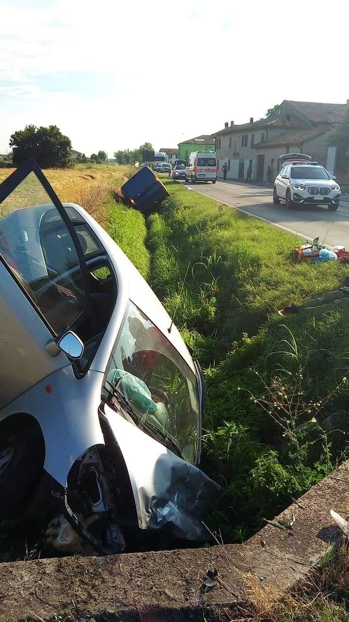 
	L'incidente di questa mattina a Lentigione

