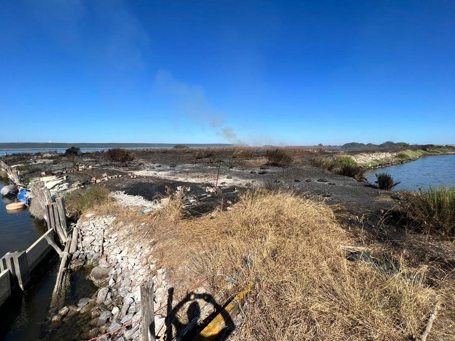 Grave attentato al Consorzio pescatori di Marceddì, danni per 100mila euro