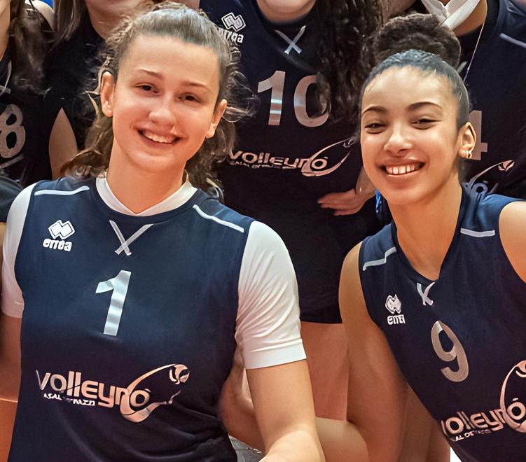 Passione volley, Ginevra e Safa volano in nazionale Under 17 