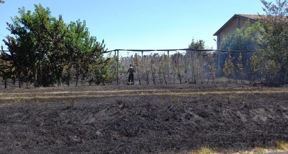 Copparo. Ustionato durante la fuga 