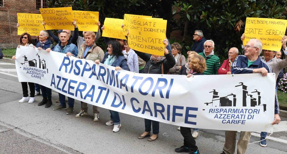 Ristori Carife, risparmiatori in trincea: «Redistribuire la quota Fir non erogata» 