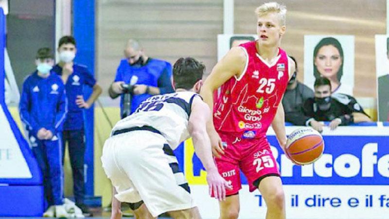 
	Nella foto la guardia estone classe 2002 Joonas Riismaa, giocatore cresciuto nel settore giovanile della Giorgio Tesi

