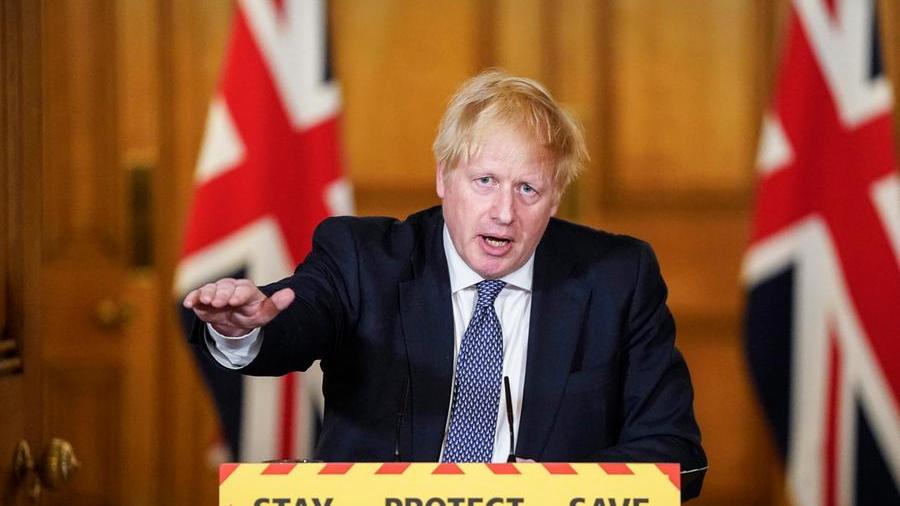 epa08393981 A handout photo made available by no. 10 Downing Street of Britain's Prime Minister Boris Johnson holding a digital press conference at no. 10 Downing Street in London, Britain, 30 April 2020. Britons are now in their fifth week of lockdown due to the ongoing coronavirus COVID-19 pandemic. Countries around the world are taking increased measures to stem the widespread of the SARS-CoV-2 coronavirus which causes the COVID-19 disease.  EPA/ANDREW PARSONS / DOWNING STREET  HANDOUT EDITORIAL USE ONLY/NO SALES