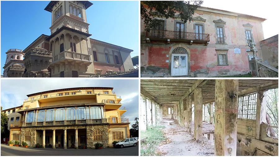 Villino Wetryk, Villa delle Rose, Villa Rodocanacchi e l’ex sanatorio di Villa Corridi