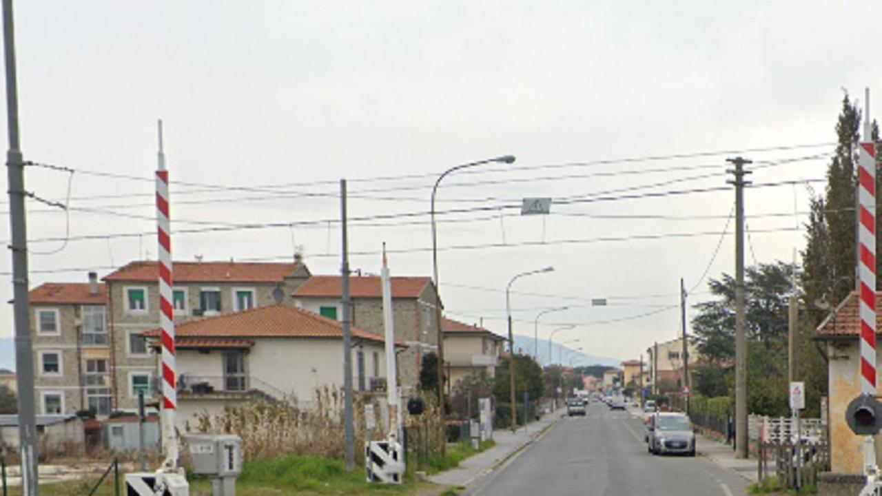 Il punto esatto dove è avvenuto il furto con strappo