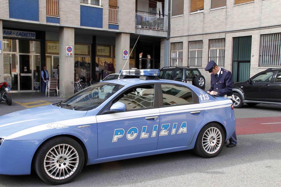 
	Una volante della polizia (foto d'archivio)

