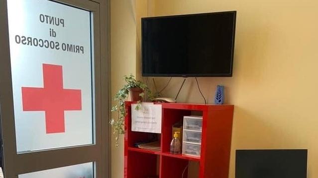 Il punto di primo soccorso dell'inteporto