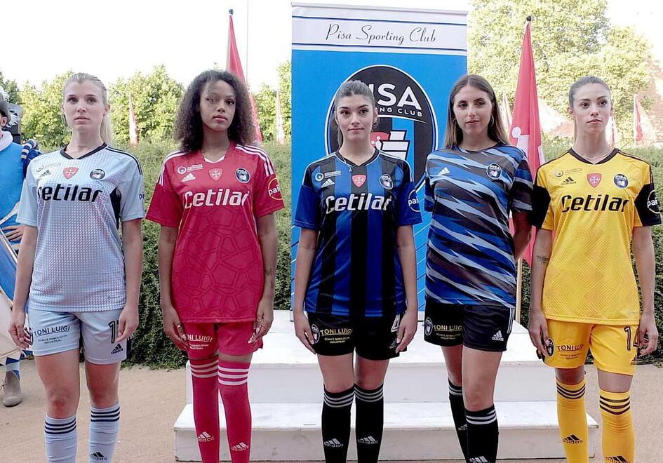 La squadra e la città: Pisa diventa un unico anche nelle maglie 