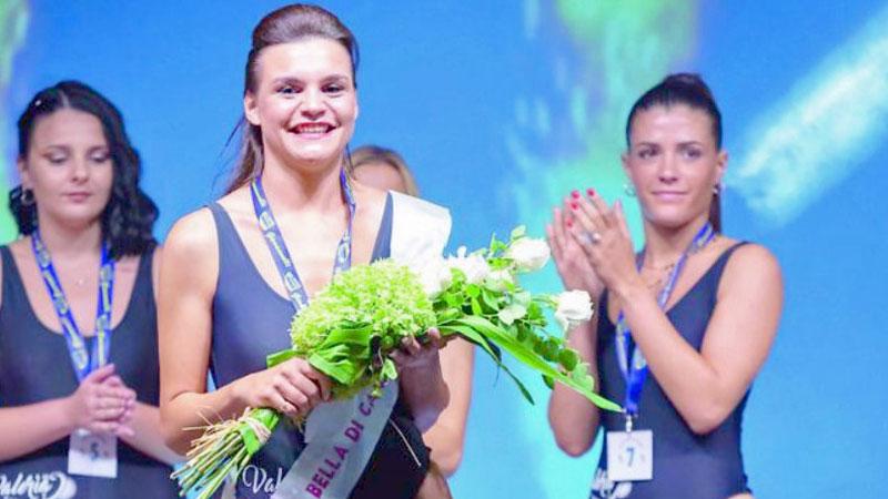 Melissa Federigi del Rione Montebello si è aggiudicata il premio la “Più Bella di Camaiore”, fascia assegnata al Palio dei Rioni alla Miss più votata dalla giuria tra le residenti del Comune (foto SL Photo)