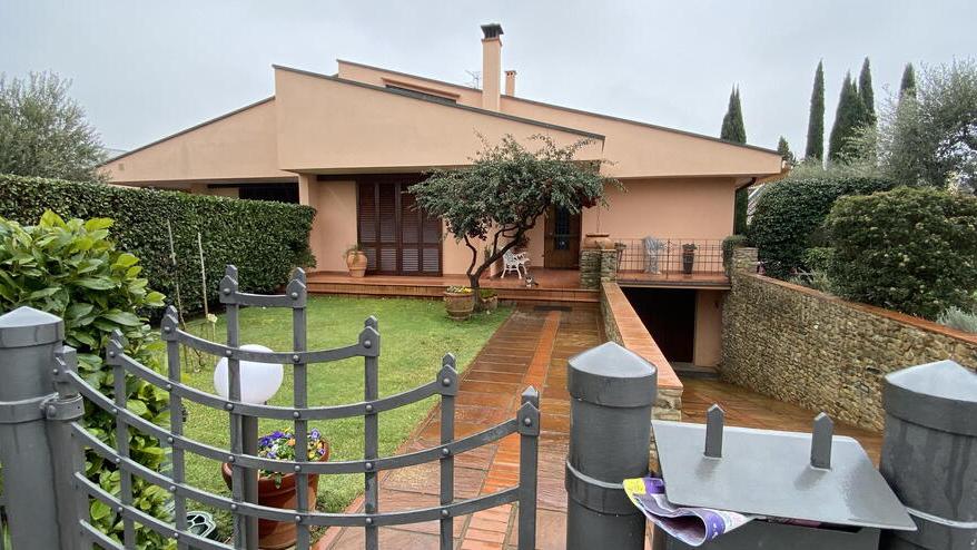 La villa dove Giovanna Cristofani viveva da sola e fu rapinata e picchiata da tre uomini nel febbraio dello scorso anno