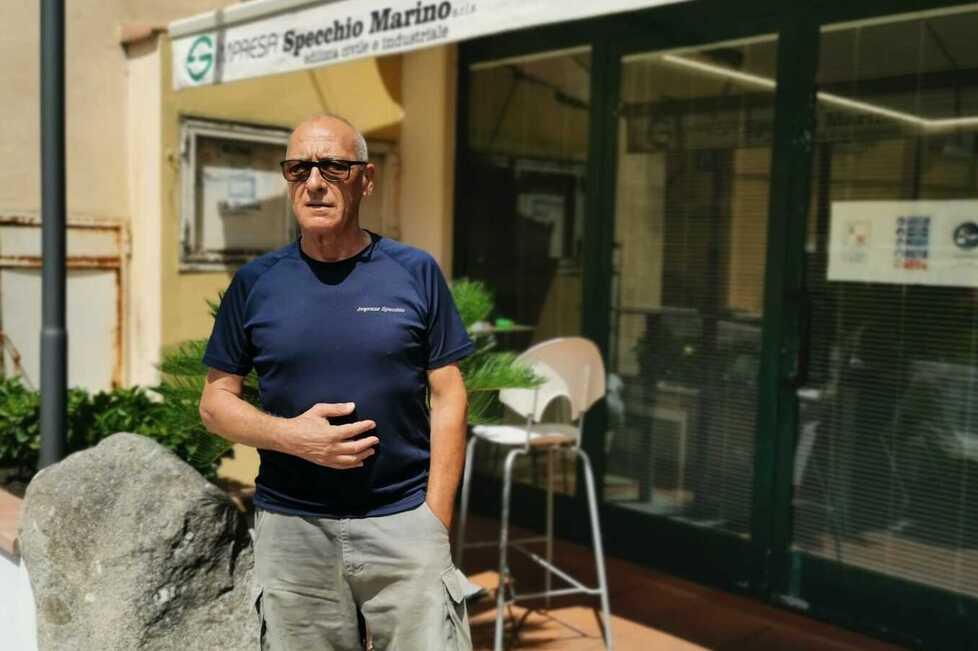 Domenico Pecchio, direttore tecnico dell’impresa Specchio