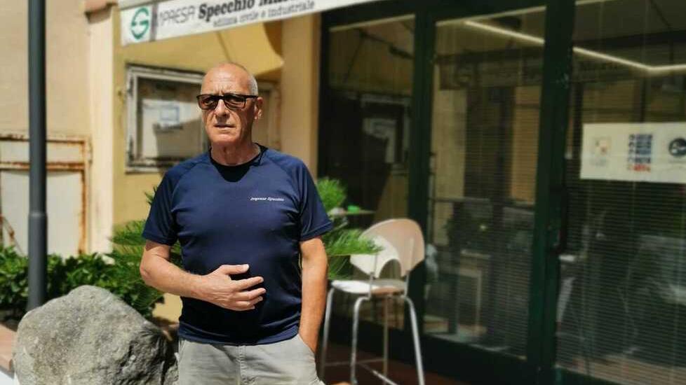 Domenico Pecchio, direttore tecnico dell’impresa Specchio