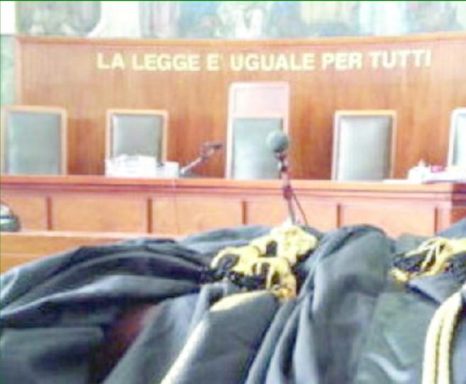 
	Un&rsquo;aula di tribunale (foto d&rsquo;archivio)

