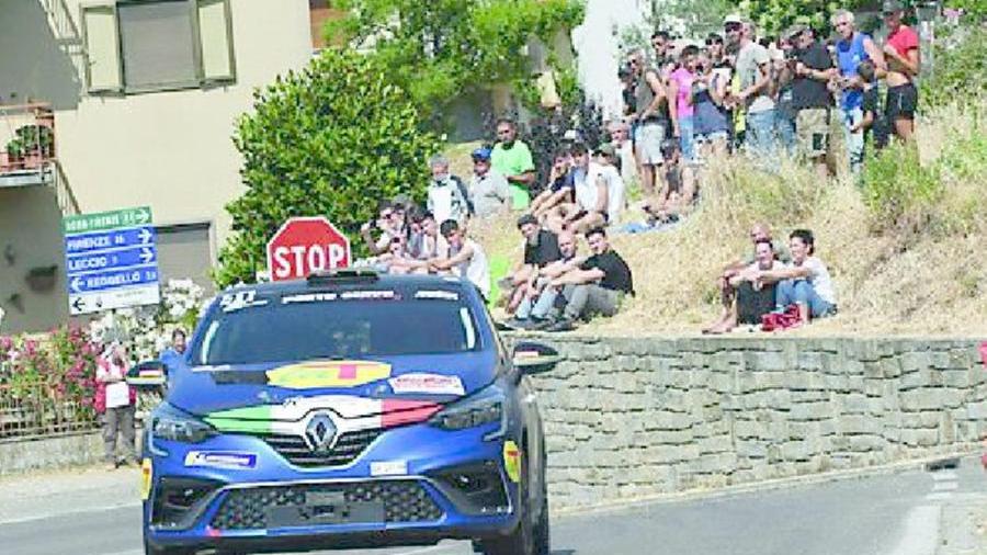 Moricci e Garavaldi in azione (foto AmicoRally)