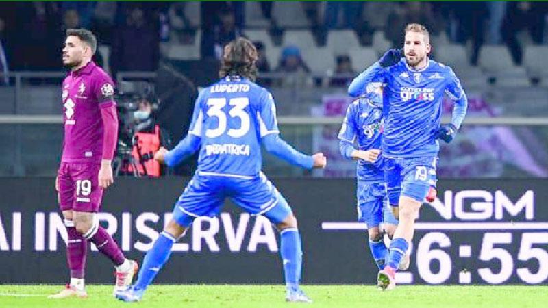 
	Andrea La Mantia esulta dopo un gol&nbsp;

