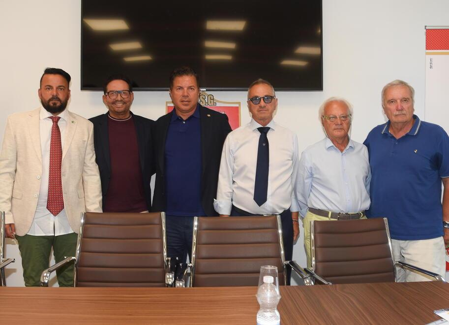 Qui sopra da sinistra Petritola, Di Matteo, D’Angelo, Masserelli, Orlando e Lenzi (foto Agenzia Bf)