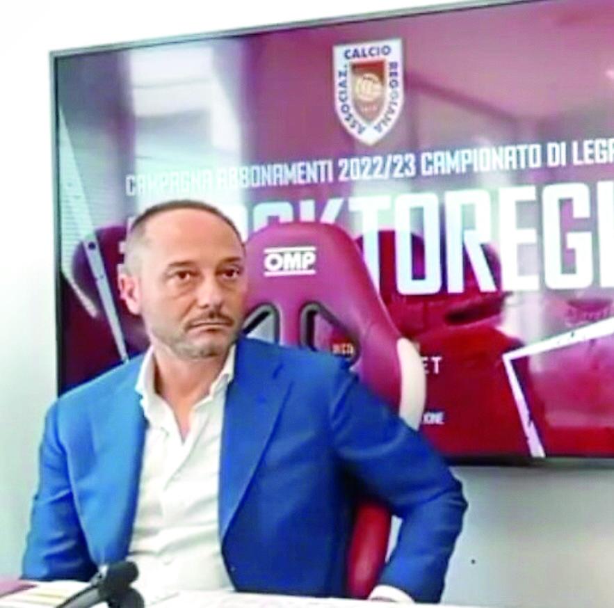 
	Carmelo Salerno, presidente della Reggiana

