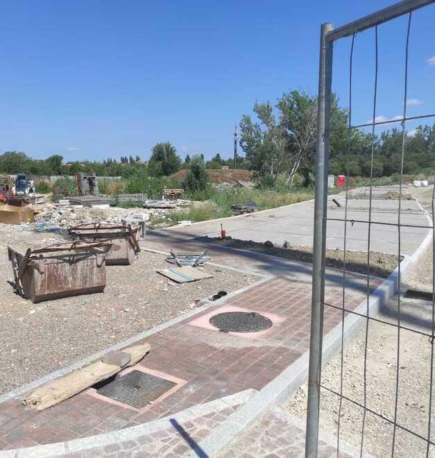 Modena: strade, palazzine e sottopassi Via Panni, la terra dei cantieri 