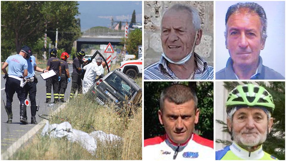 Mario Fiorilli, Roberto Seripa, Antonio Panico e Nilo Naldini