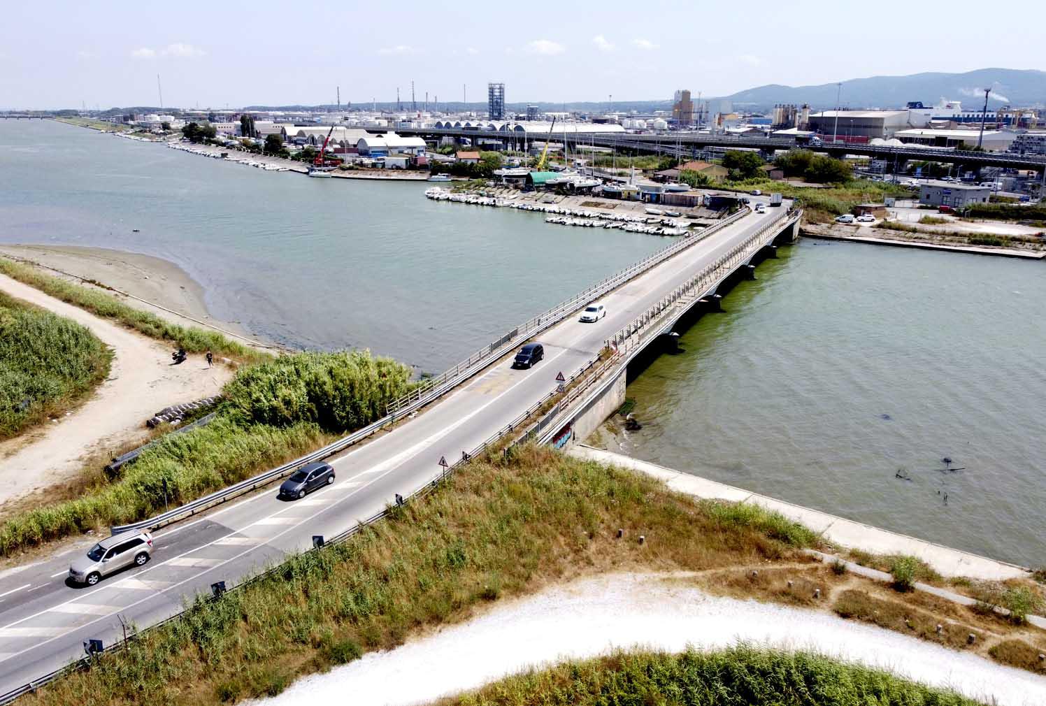 Il ponte sullo Scolmatore