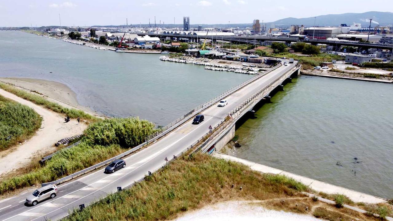 Il ponte sullo Scolmatore