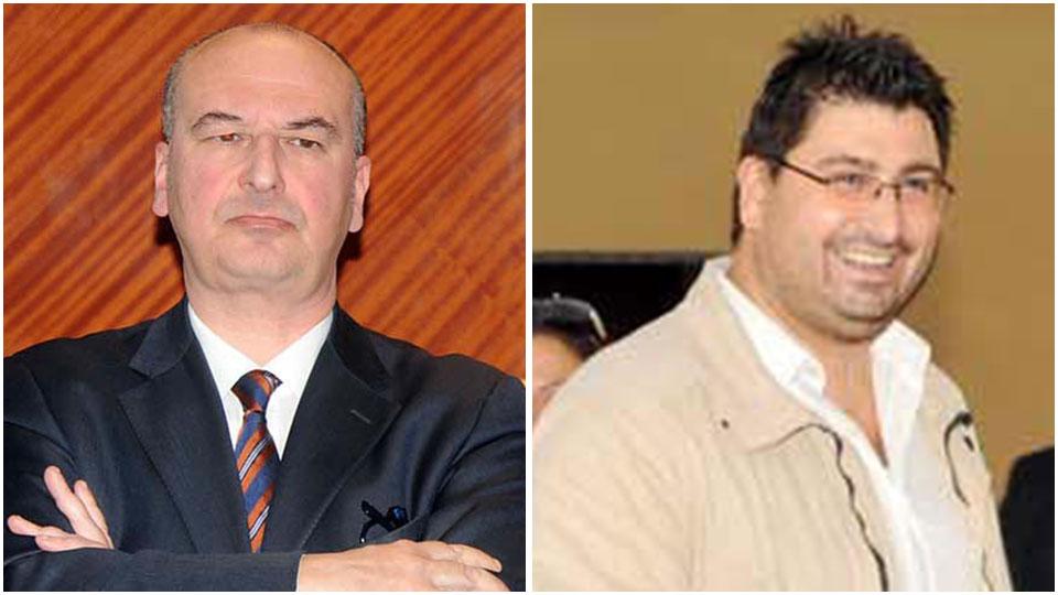Il consigliere regionale del Partito democratico Gianni Anselmi e a destra il giornalista e insegnante di religione Giuseppe Trinchini