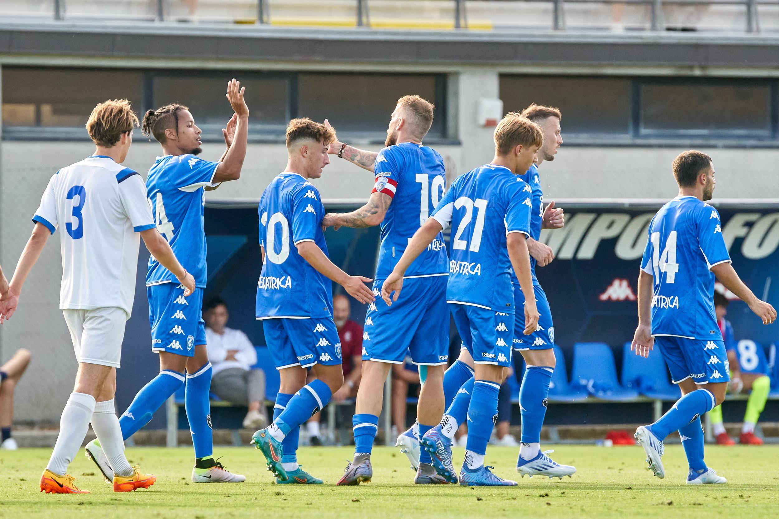 Goleada dell’Empoli al debutto, undici reti al Castelfiorentino