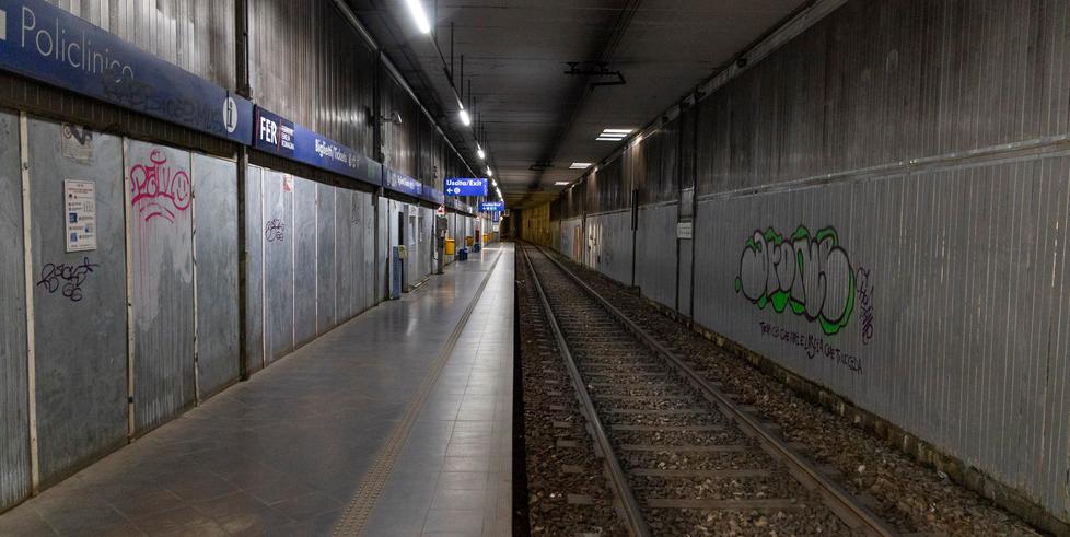 Trenino Modena-Sassuolo. La fermata Policlinico di "Gigetto" Troppo degrado, via ai lavori 
