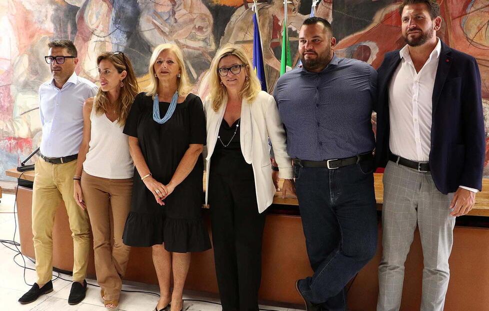Il gruppo di assessori presentati giovedì