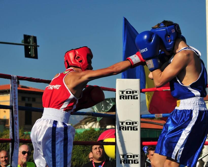 Sul ring per una edizione del Memorial Samuele Morabito