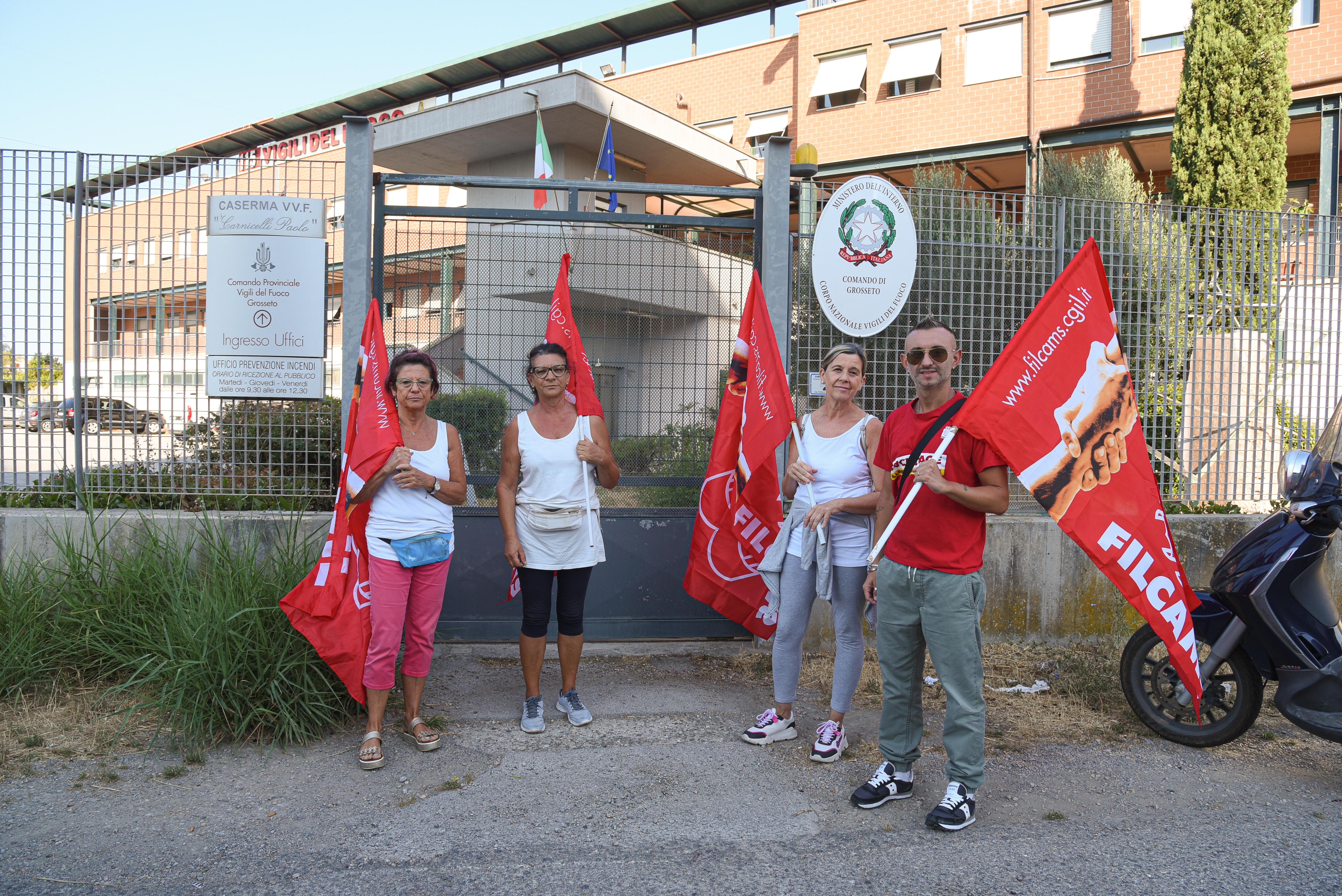Da sinistra Bennati, Monaco e Masini, Maikol Ricci