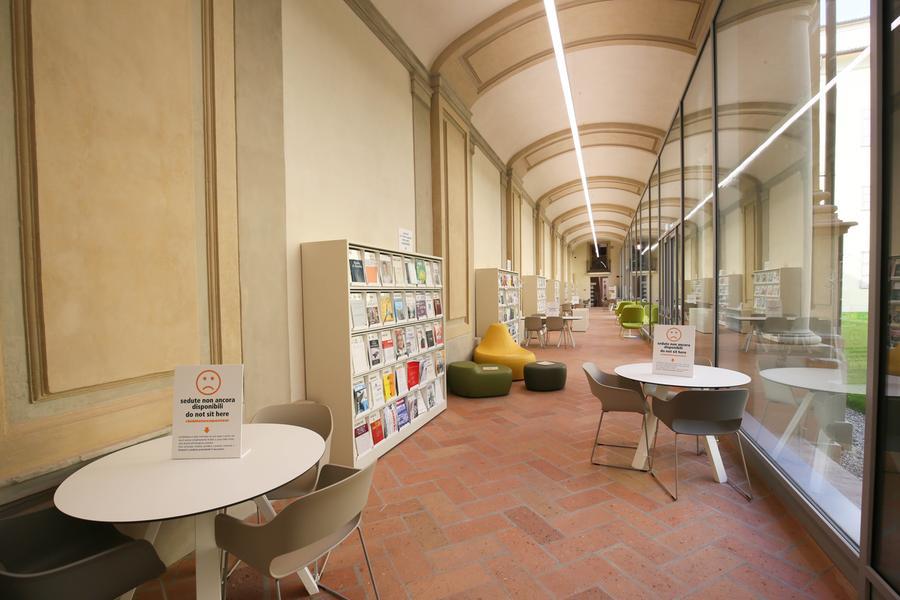 
	Uno spazio rinnovato all'interno della biblioteca Panizzi

