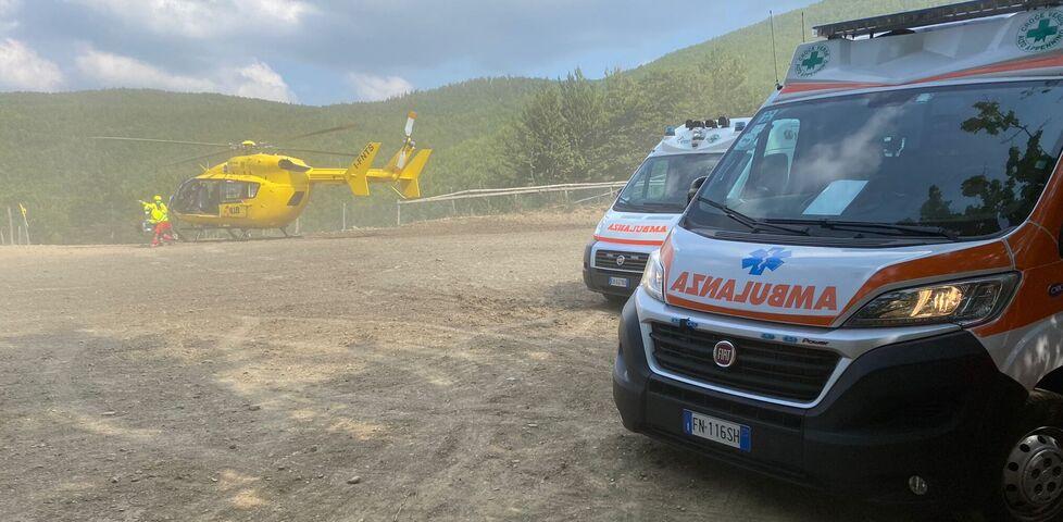 Scontro sulla pista di Miscoso: sono due i piloti feriti, uno ha 15 anni