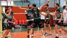 I giocatori della Imballplast Arno Castelfranco dopo un punto conquistato