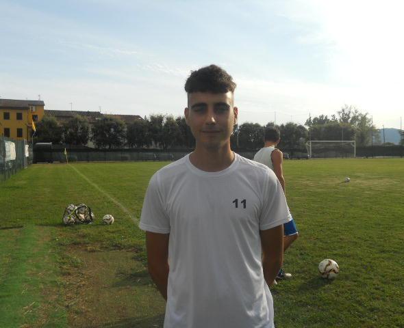
	Gioele Chetoni sul campo di allenamento: sar&agrave; un punto fermo del Lammari anche nella prossima stagione

