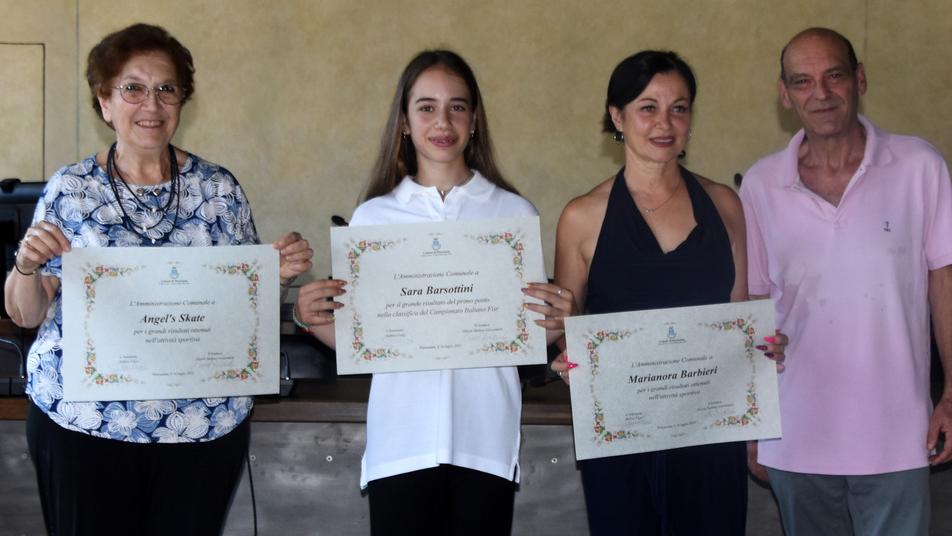 Sara Barsottini Campionessa italiana di pattinaggio artistico a rotelle
