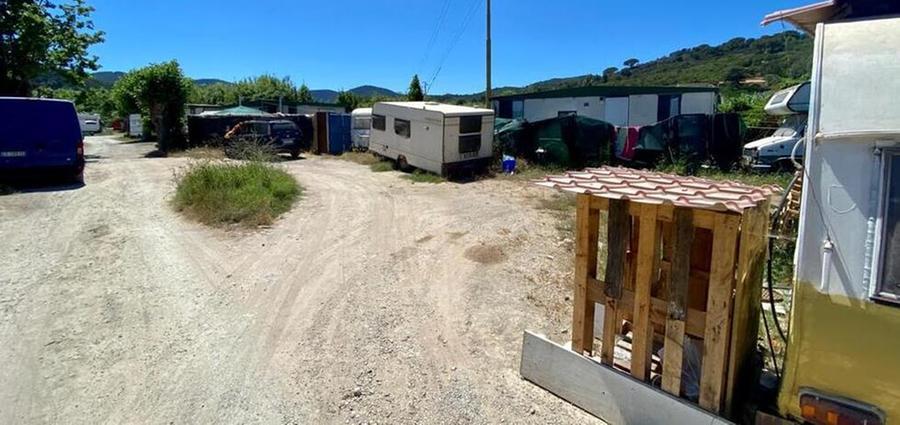 L’area degli Orti a Portoferraio dove la coppia abitava e dove Silvia Del Signore è stata trovata morta