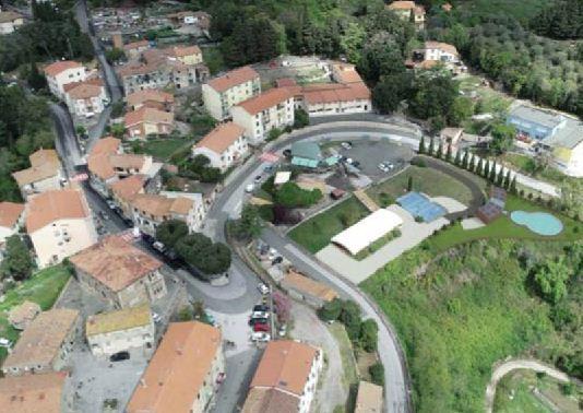 Ecco come sarà realizzata la piscina visibile nel rendering del progetto