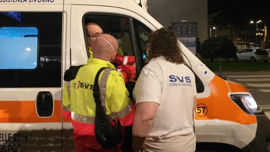 Un'ambulanza della Svs (foto d'archivio)