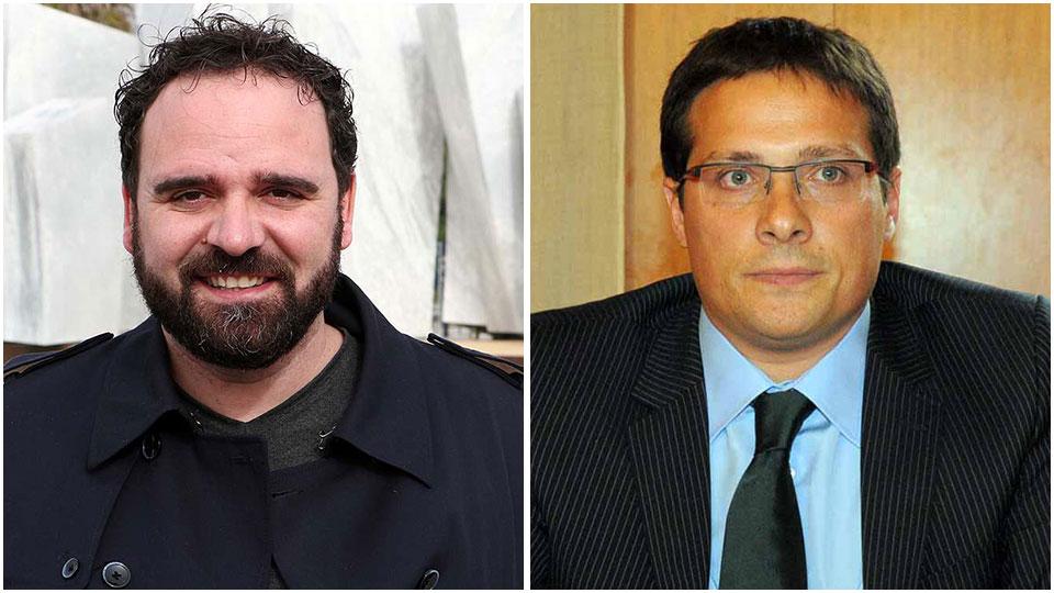 Paolo Balloni (assessore) e Gabriele Carioli (Pd)
