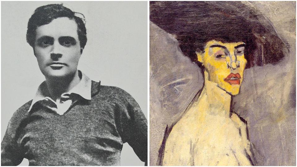 Amedeo Modigliani e il suo quadro «Nudo con cappello» dipinto nel 1908