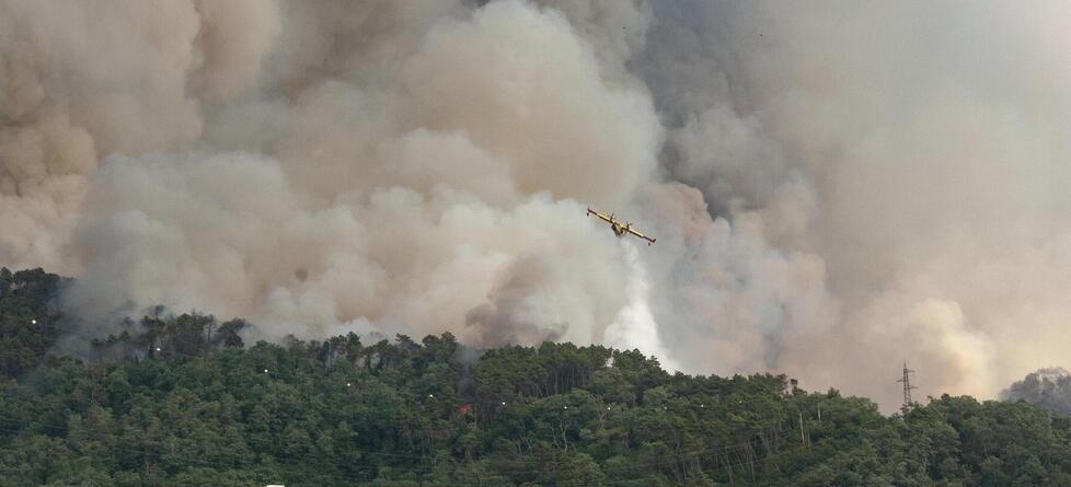 Le fiamme mangiano le case: «Un disastro, ci rialzeremo» 