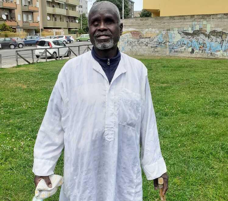 Galaye Diop, senegalese che vive in Sardegna dal 1991