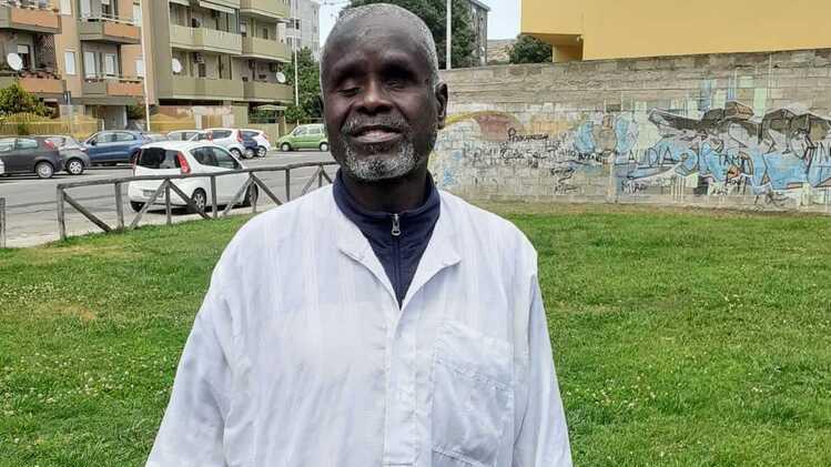 Galaye Diop, senegalese che vive in Sardegna dal 1991