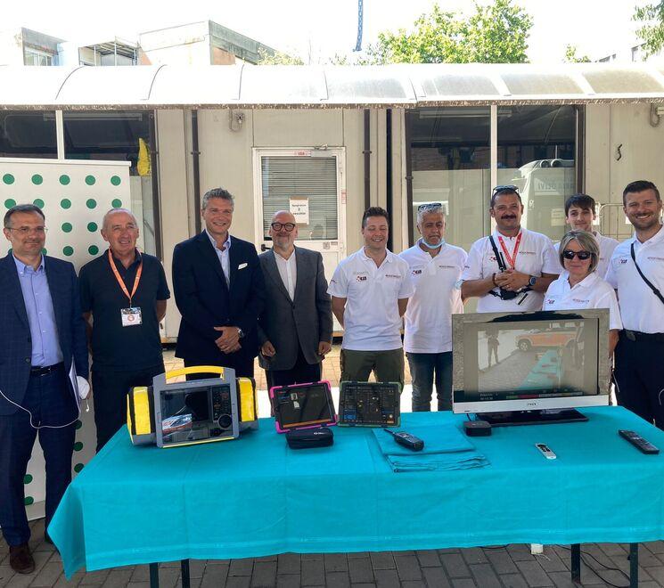 Modena Donato simulatore al personale del 118 