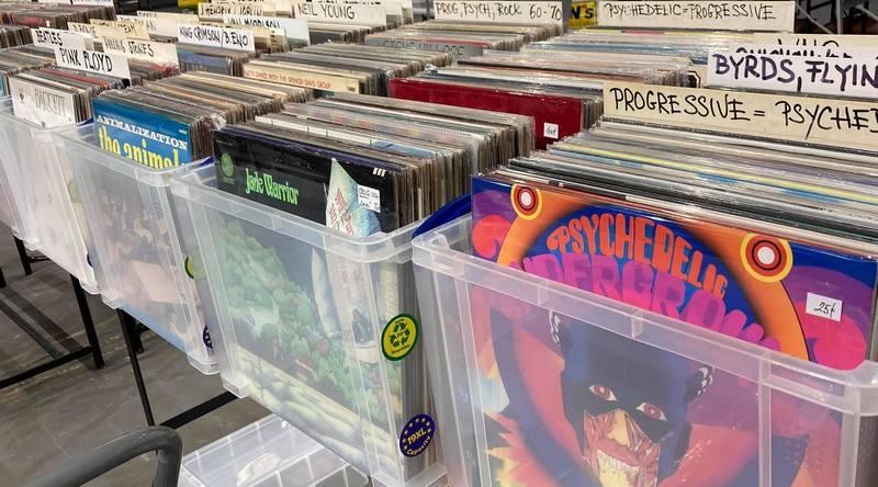 Dischi in vinile, la passione si sposa con il cibo di strada