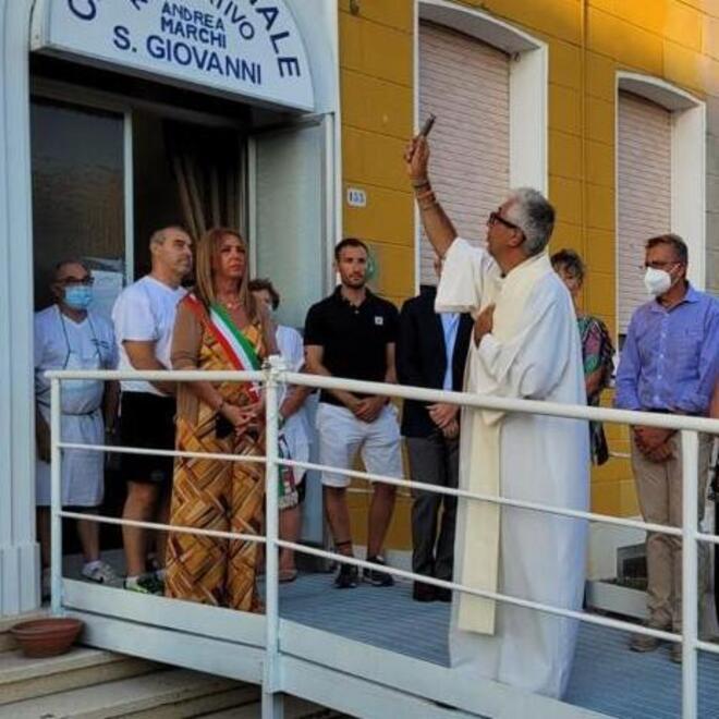 Centro sociale dedicato all’amico Marchi, indimenticato sindaco 